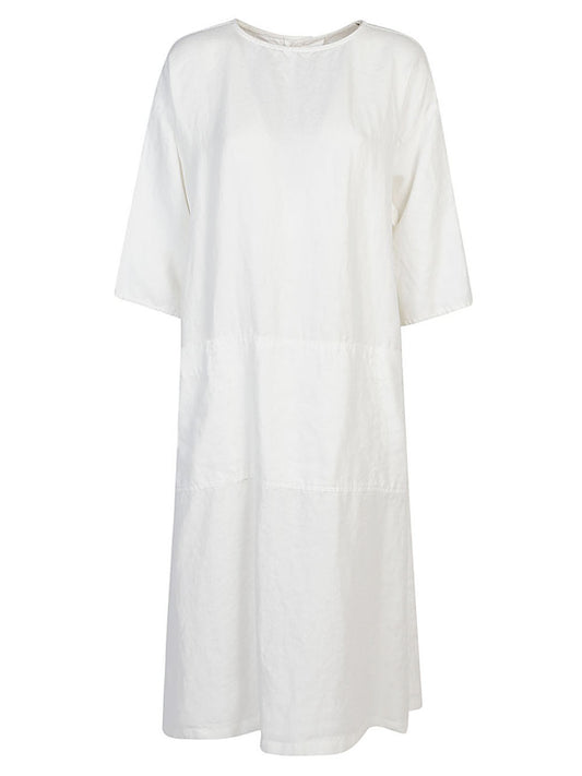 Linen shirt dress