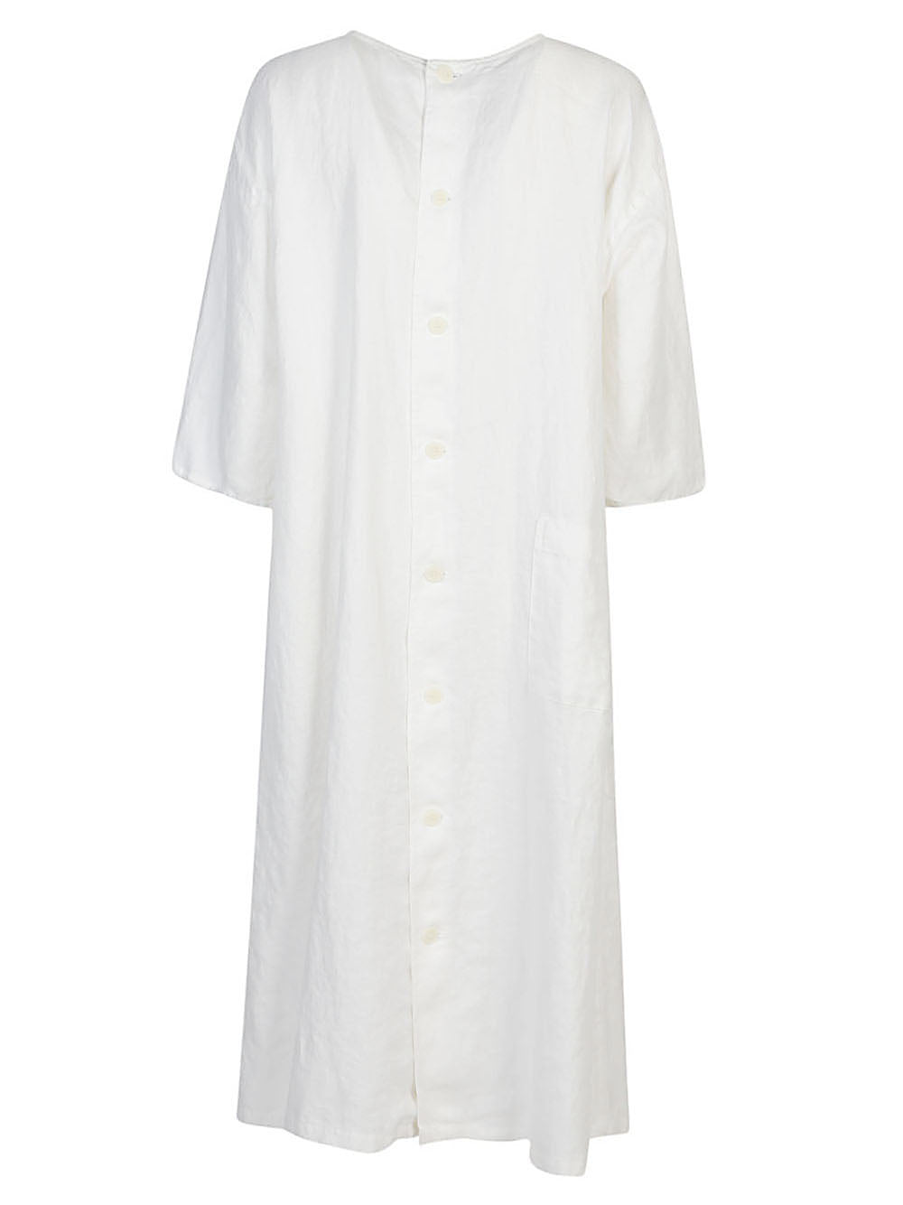 Linen shirt dress