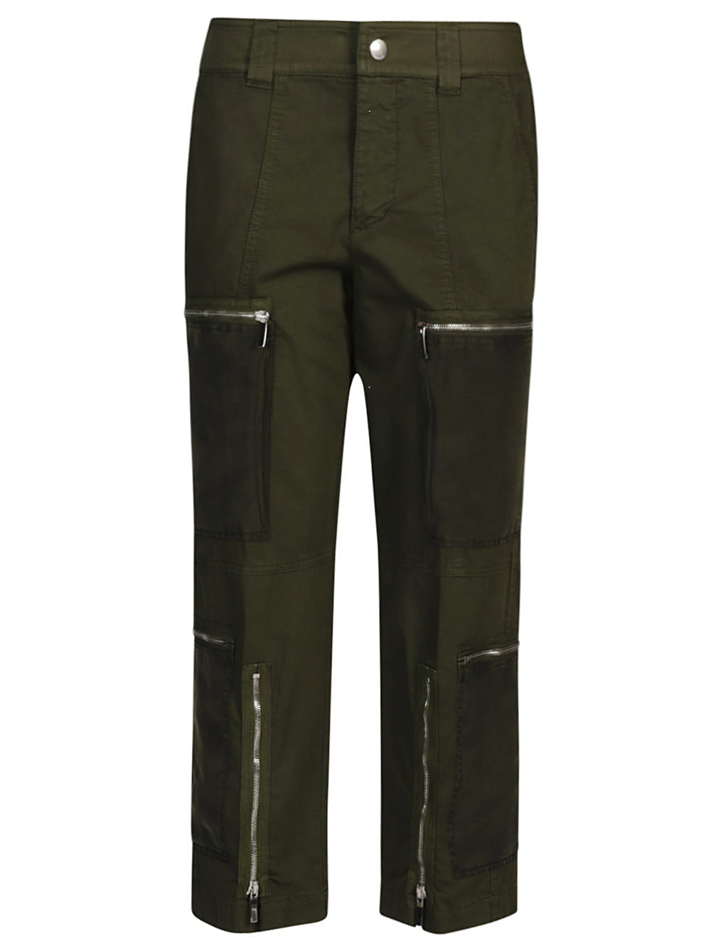 Delta zipped trousers