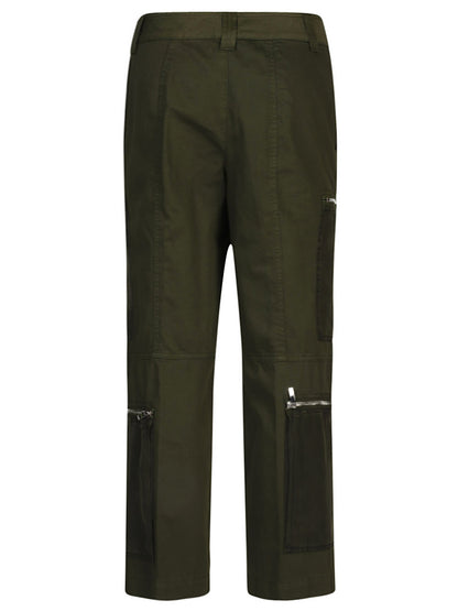 Delta zipped trousers