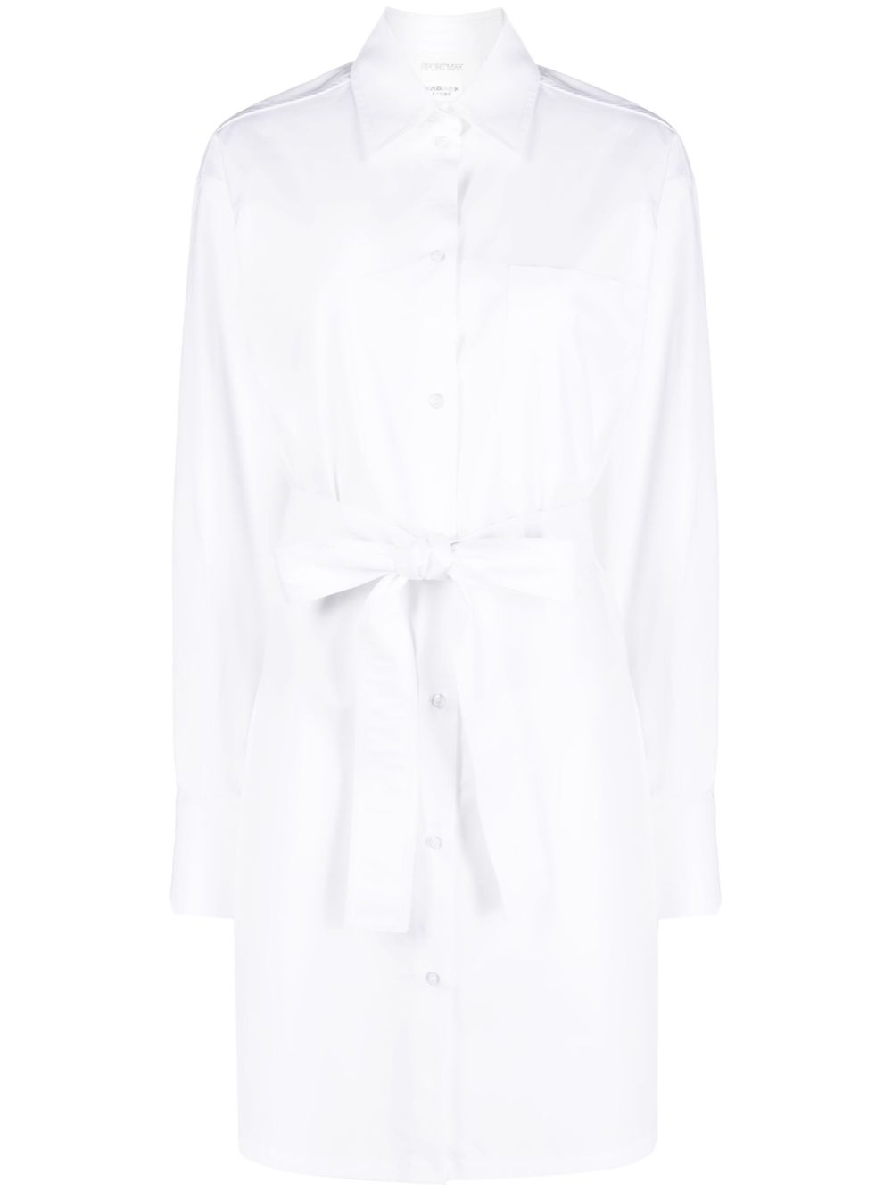 Cotton shirtdress