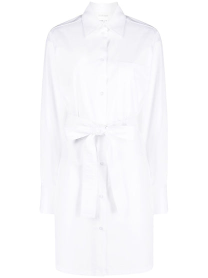 Cotton shirtdress