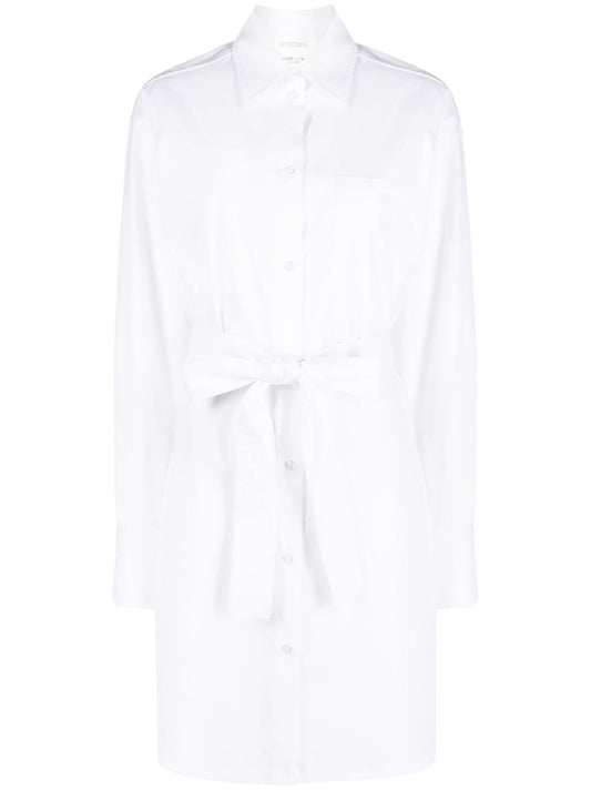 Cotton shirtdress