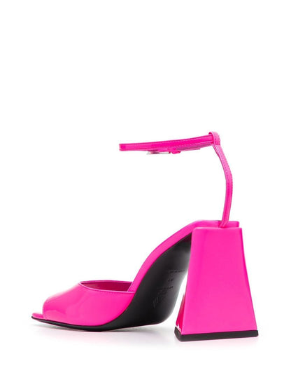 Piper synthetic patent heel sandals