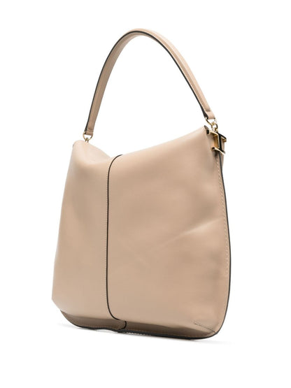 T-case leather shoulder bag