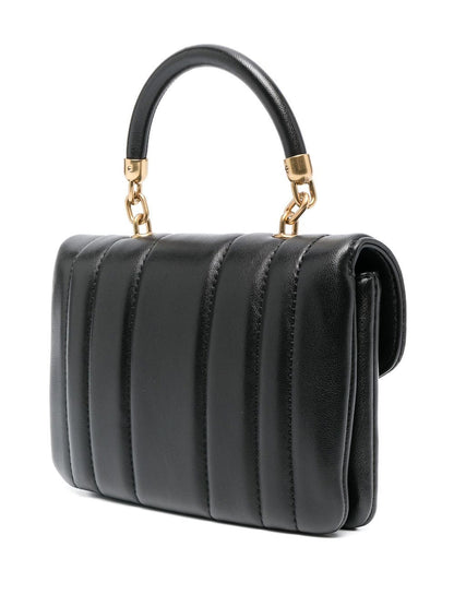 Kira mini leather top-handle bag