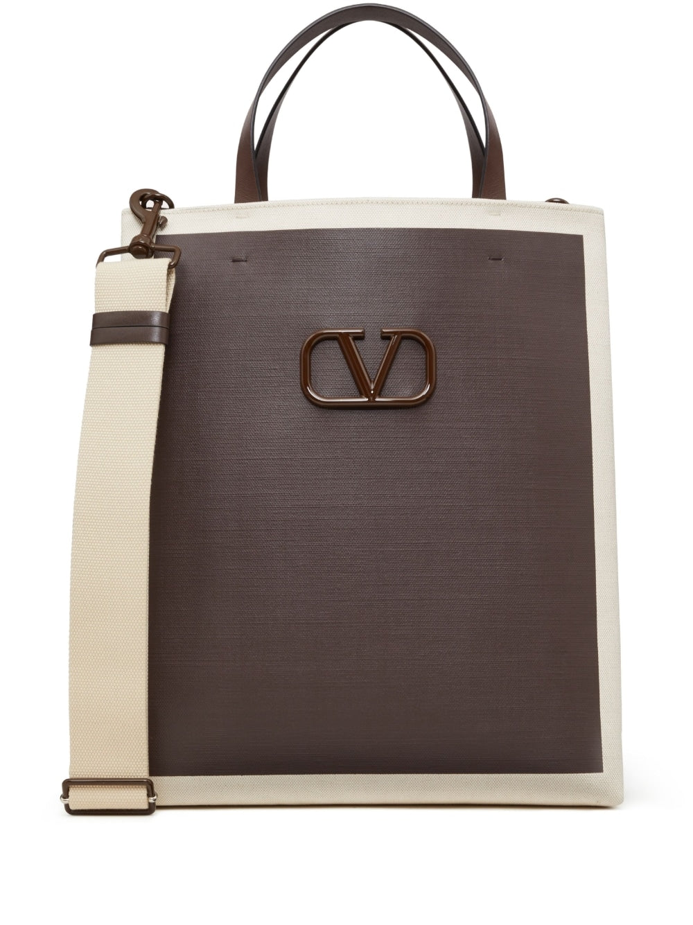 Vlogo signature canvas tote bag