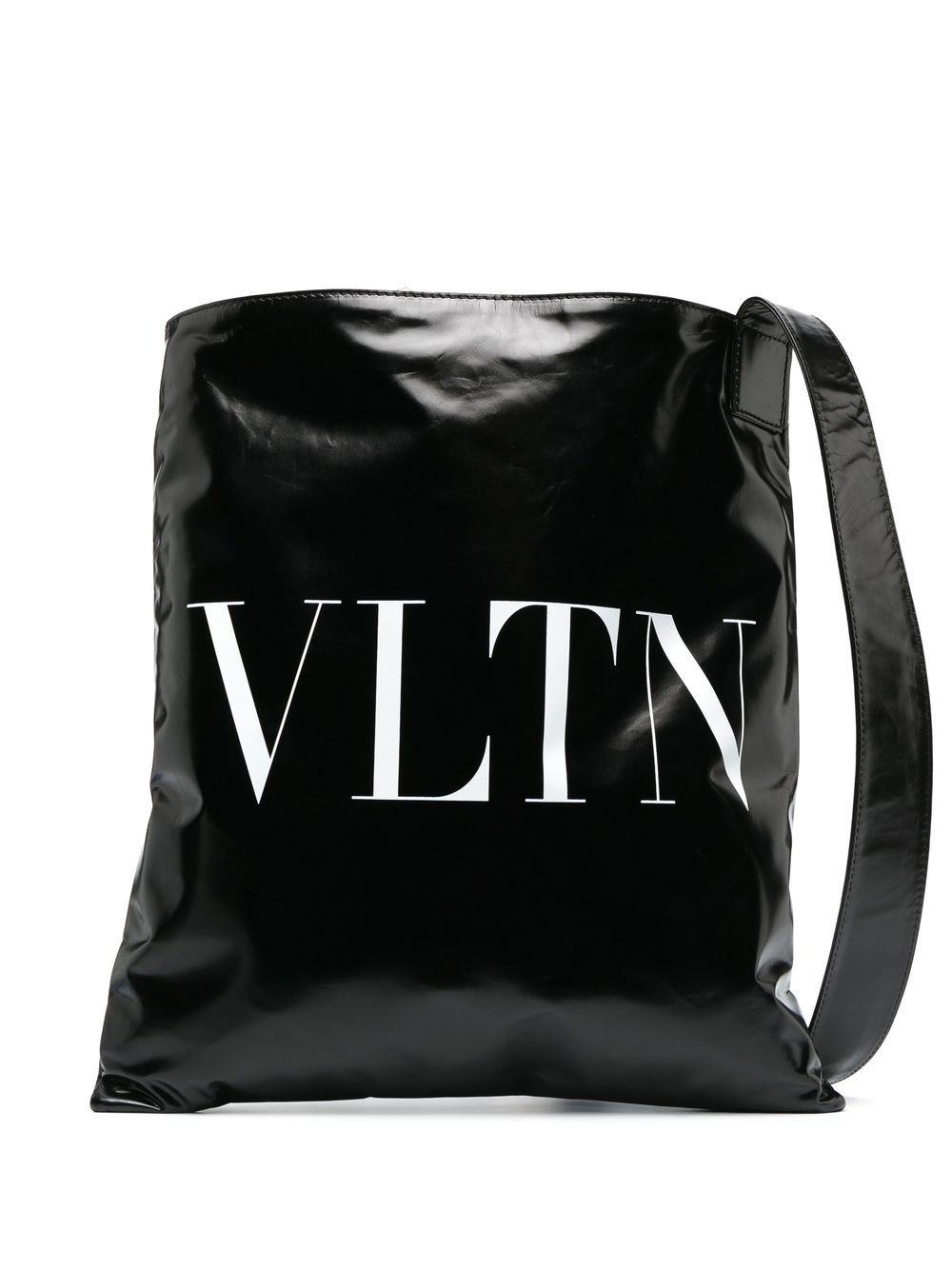 Vltn sotf leather tote bag