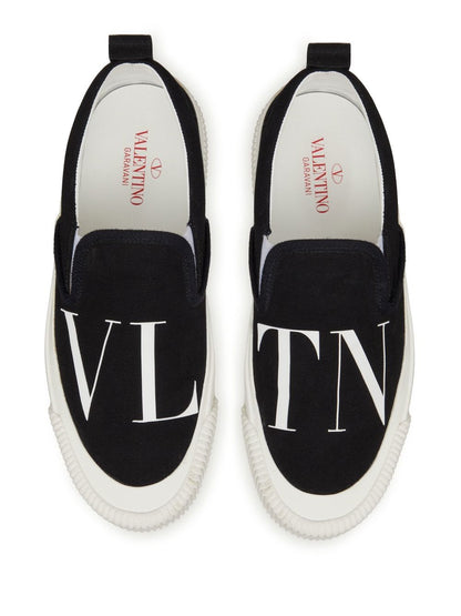 Vltn canvas slip on