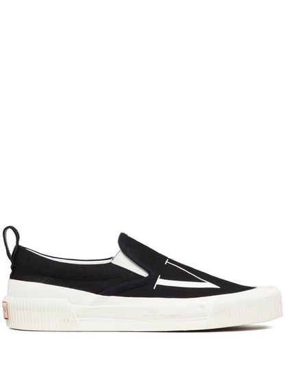 Vltn canvas slip on