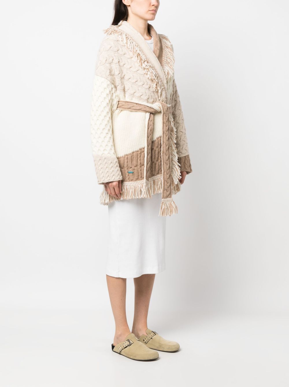 The talking glacier wool cardigan