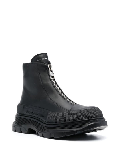 Tread slick ankle boots