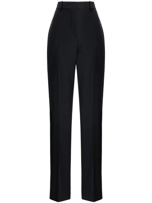 Tailored wool trousers