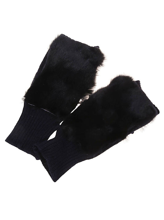 Shearling gloves