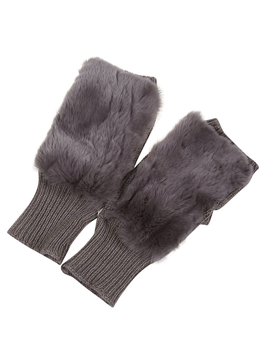 Shearling gloves