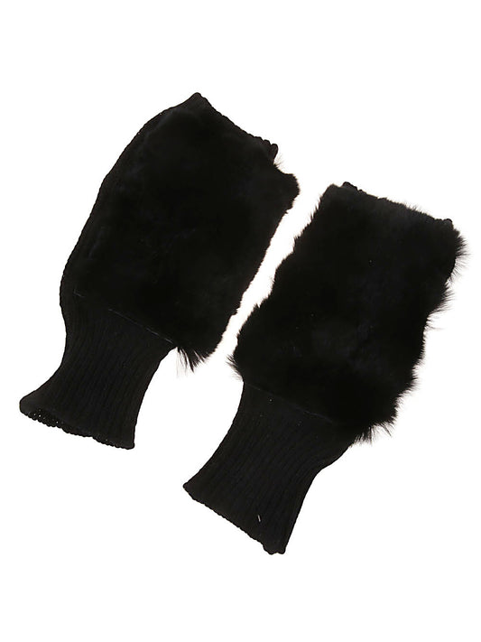 Shearling gloves