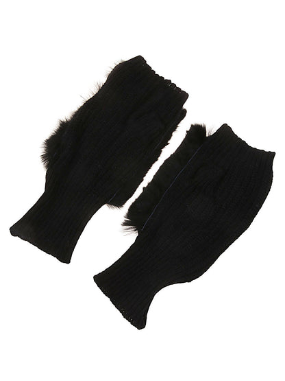 Shearling gloves