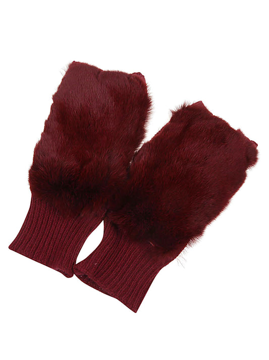 Shearling gloves