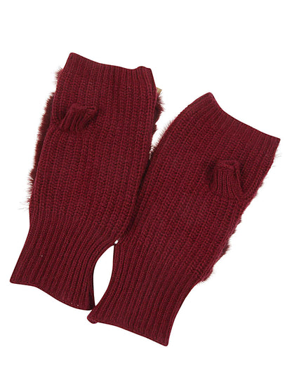 Shearling gloves