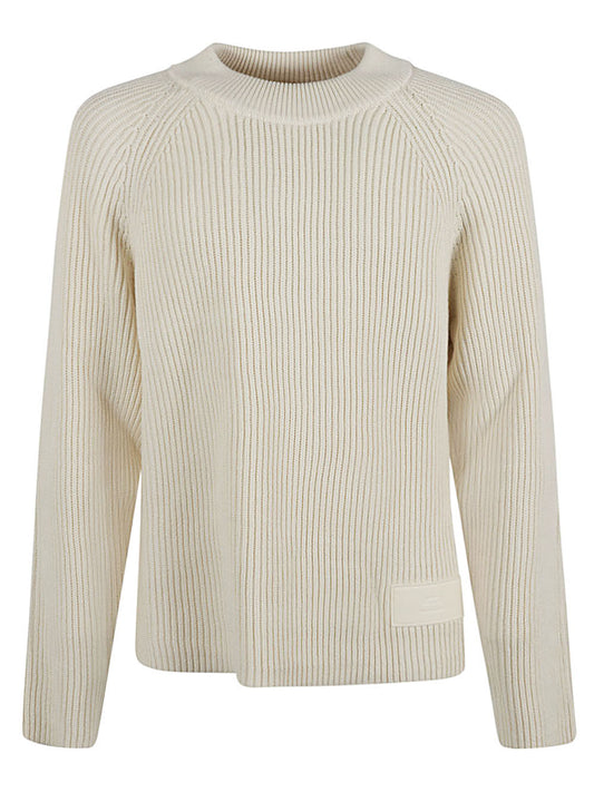 Wool and cotton blend sweater