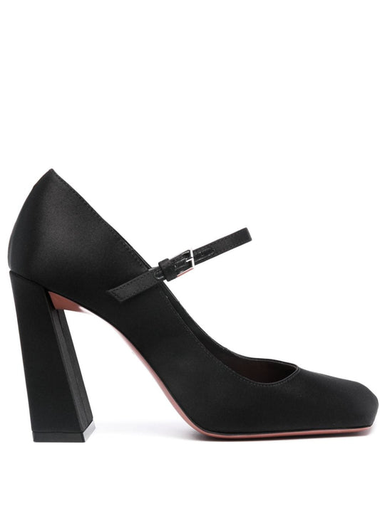 Mary jane leather pumps