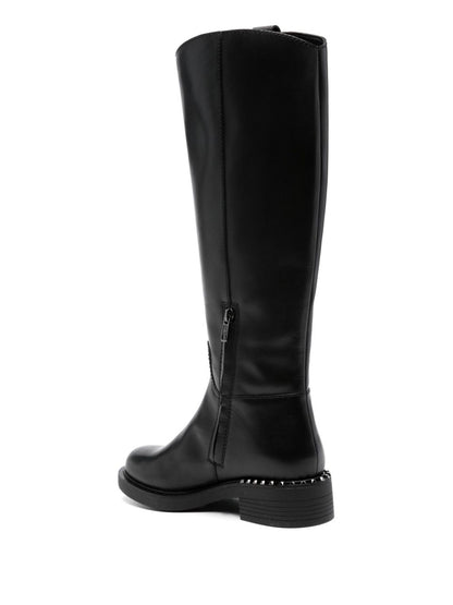 Faith leather boots