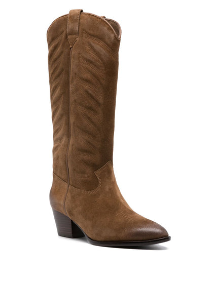 Heaven suede texan boots