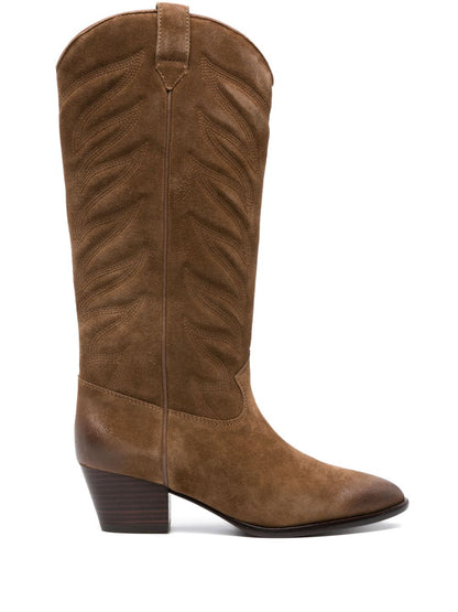 Heaven suede texan boots