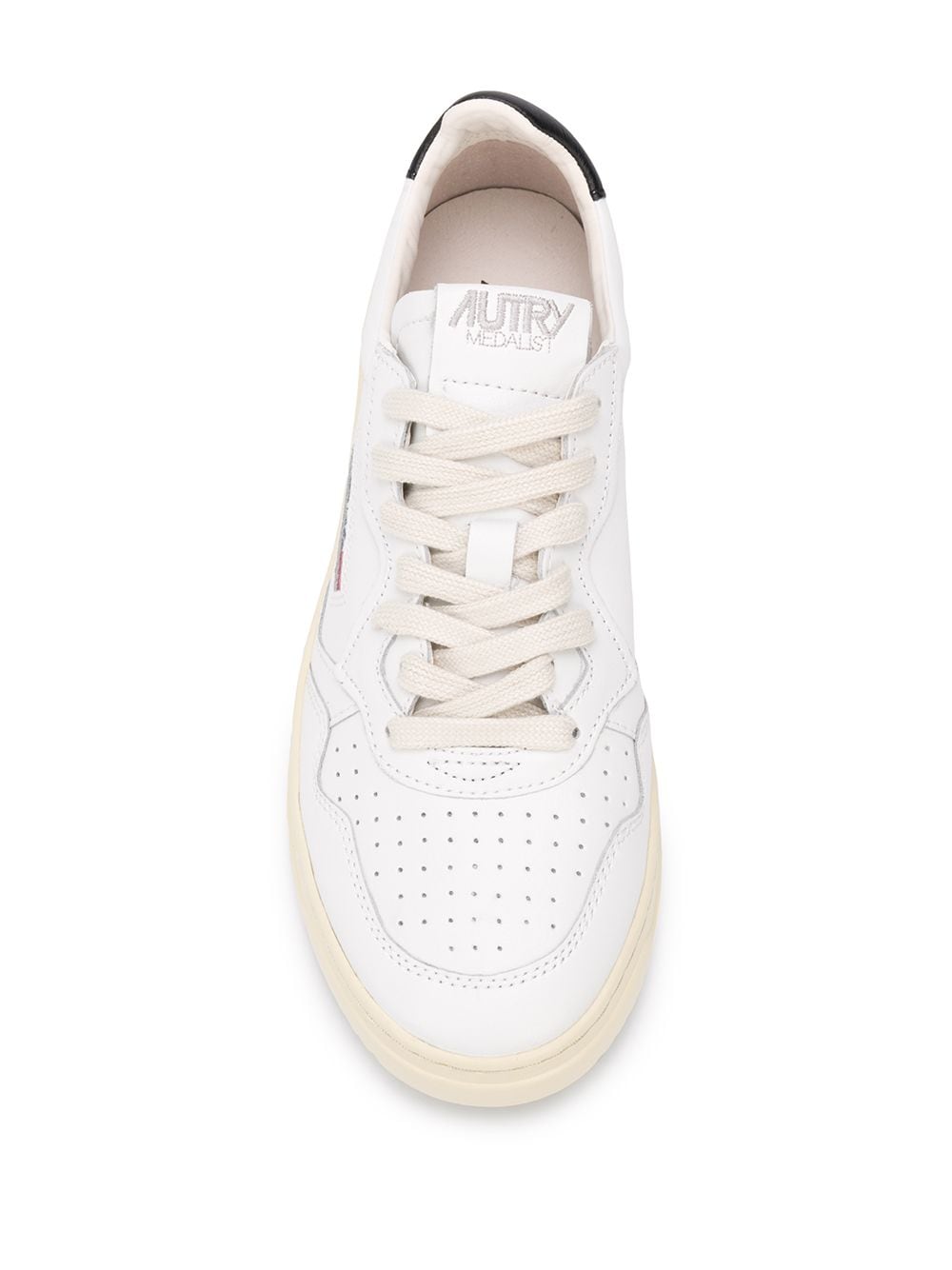 Medialist low leather sneakers