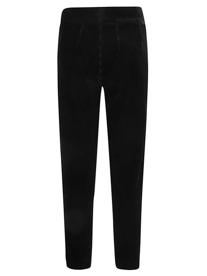 Corduroy cropped trousers