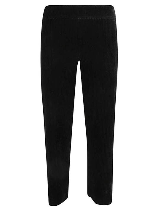 Corduroy cropped trousers