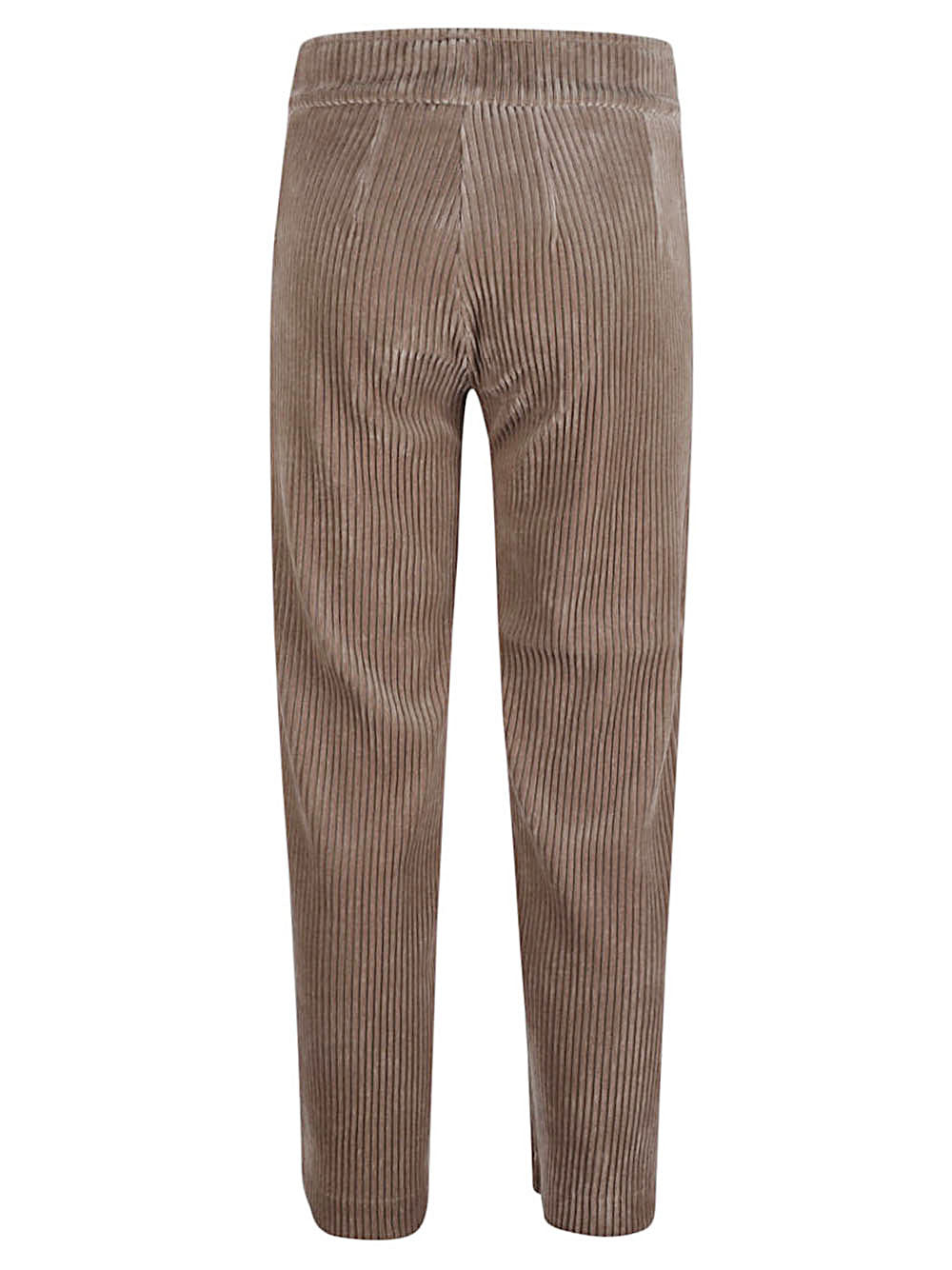 Corduroy cropped trousers