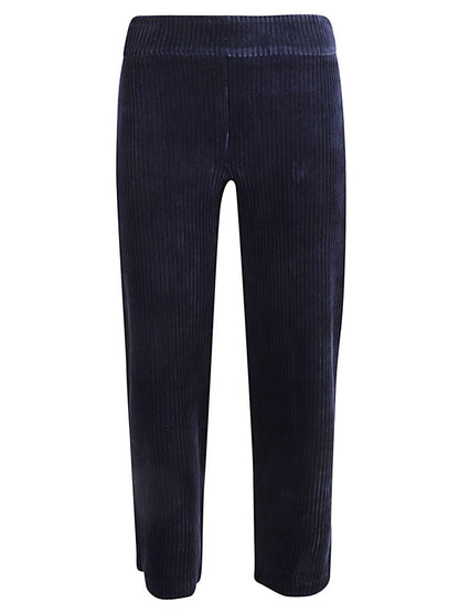 Cropped corduroy trousers