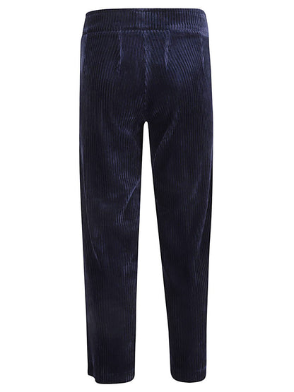 Cropped corduroy trousers