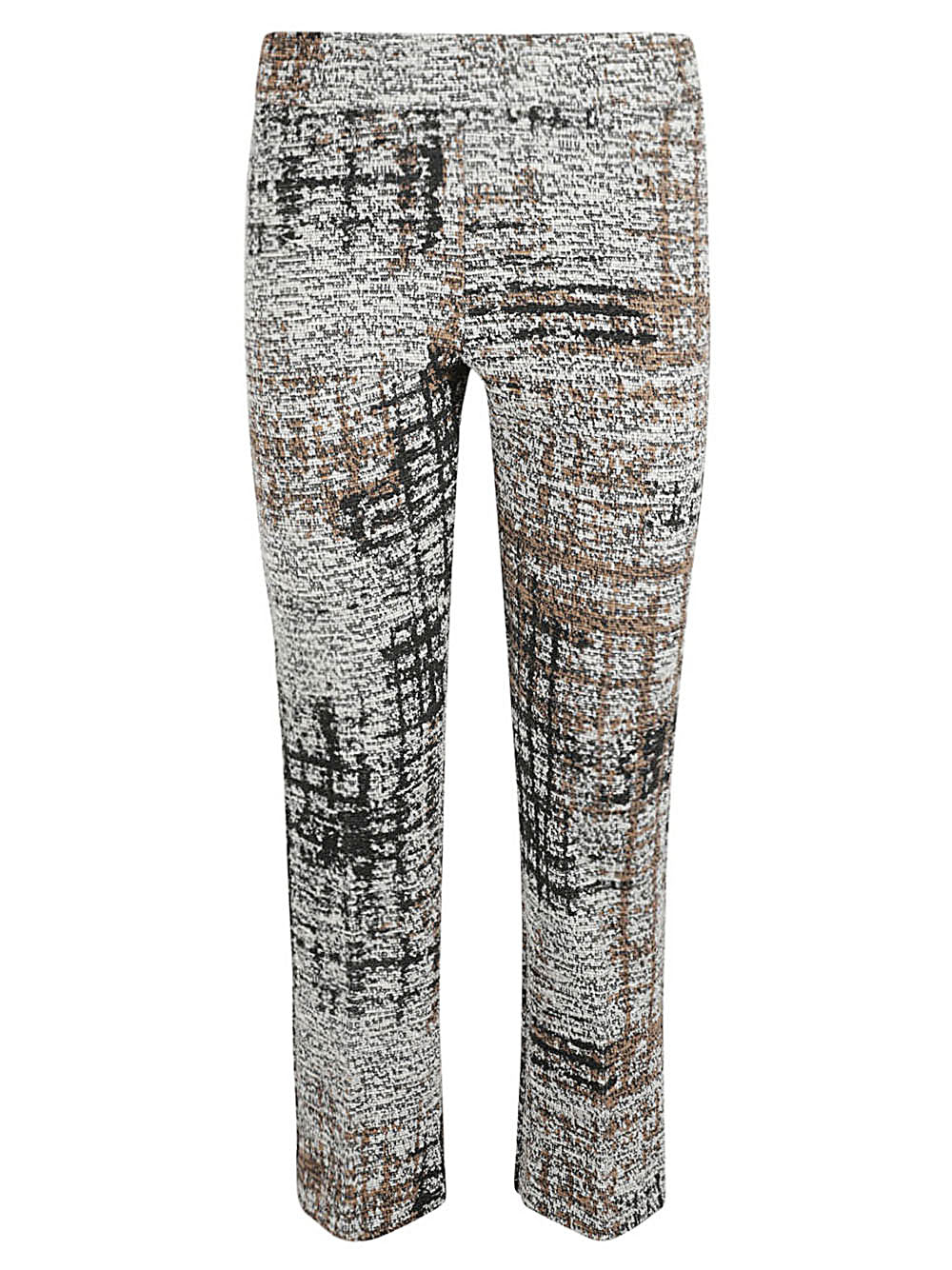 Cotton blend trousers