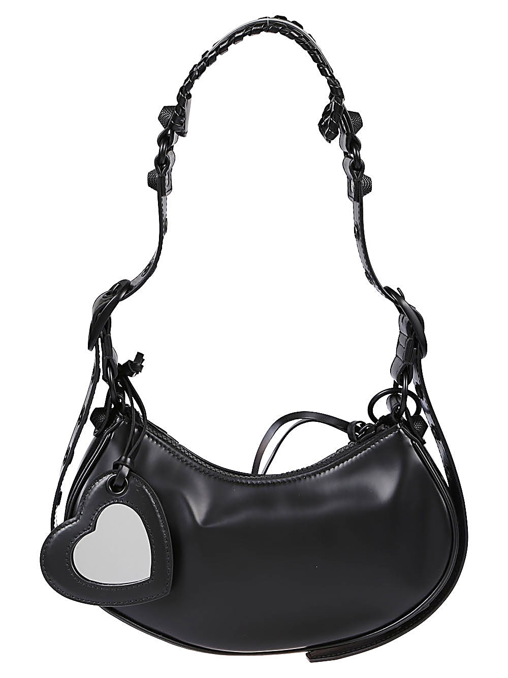 Le cagole xs leather shoulder bag