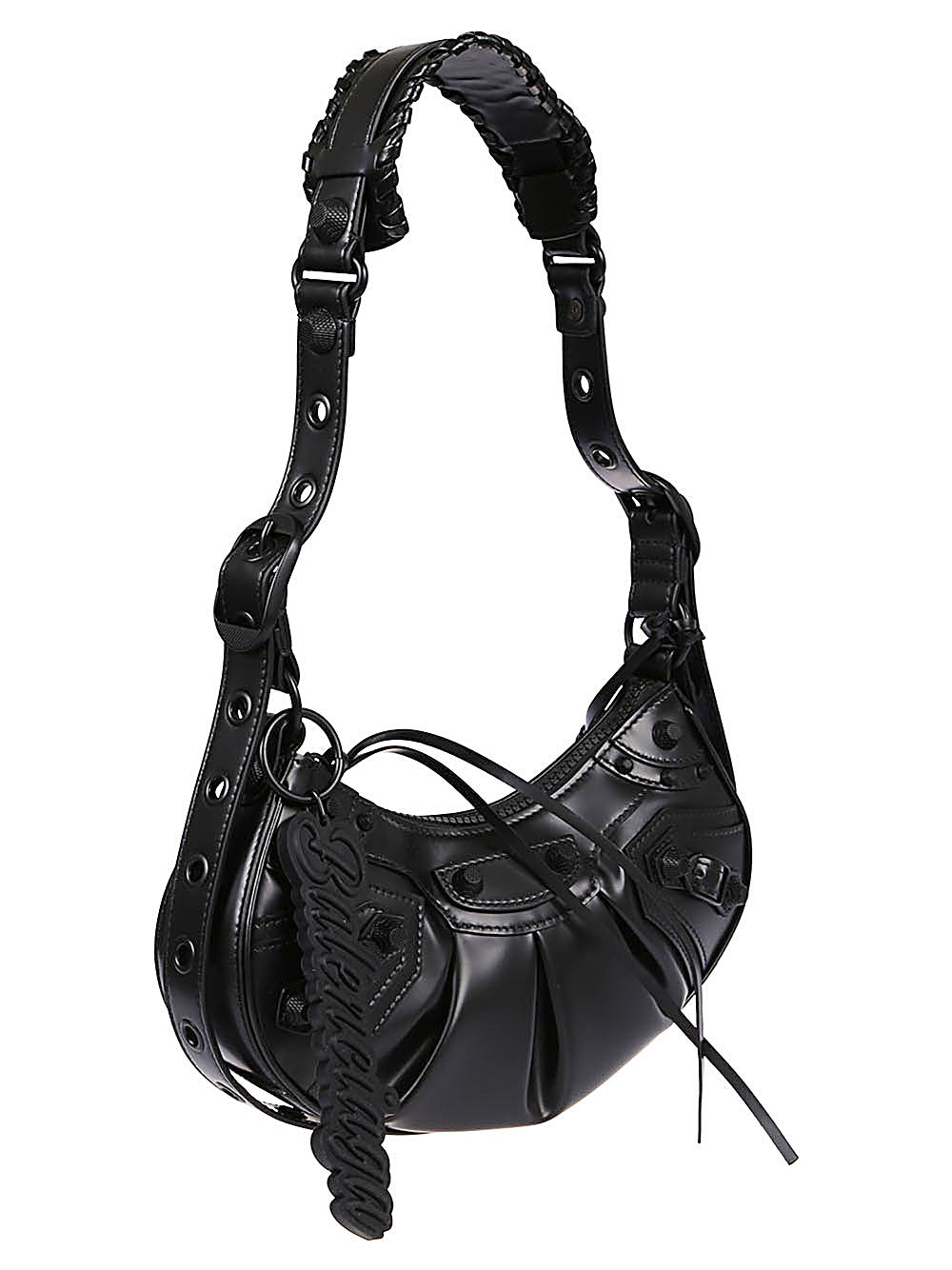 Le cagole xs leather shoulder bag