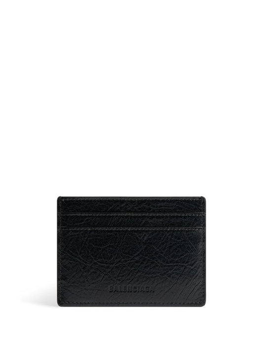 Leather credit card case