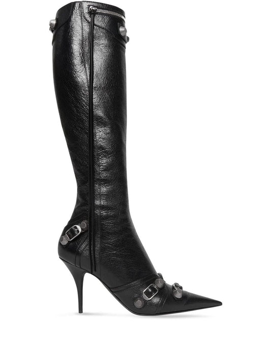 Le cagole leather boots