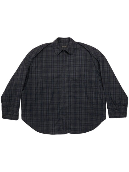 Checked flannel shirt