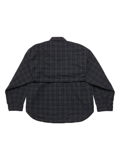 Checked flannel shirt