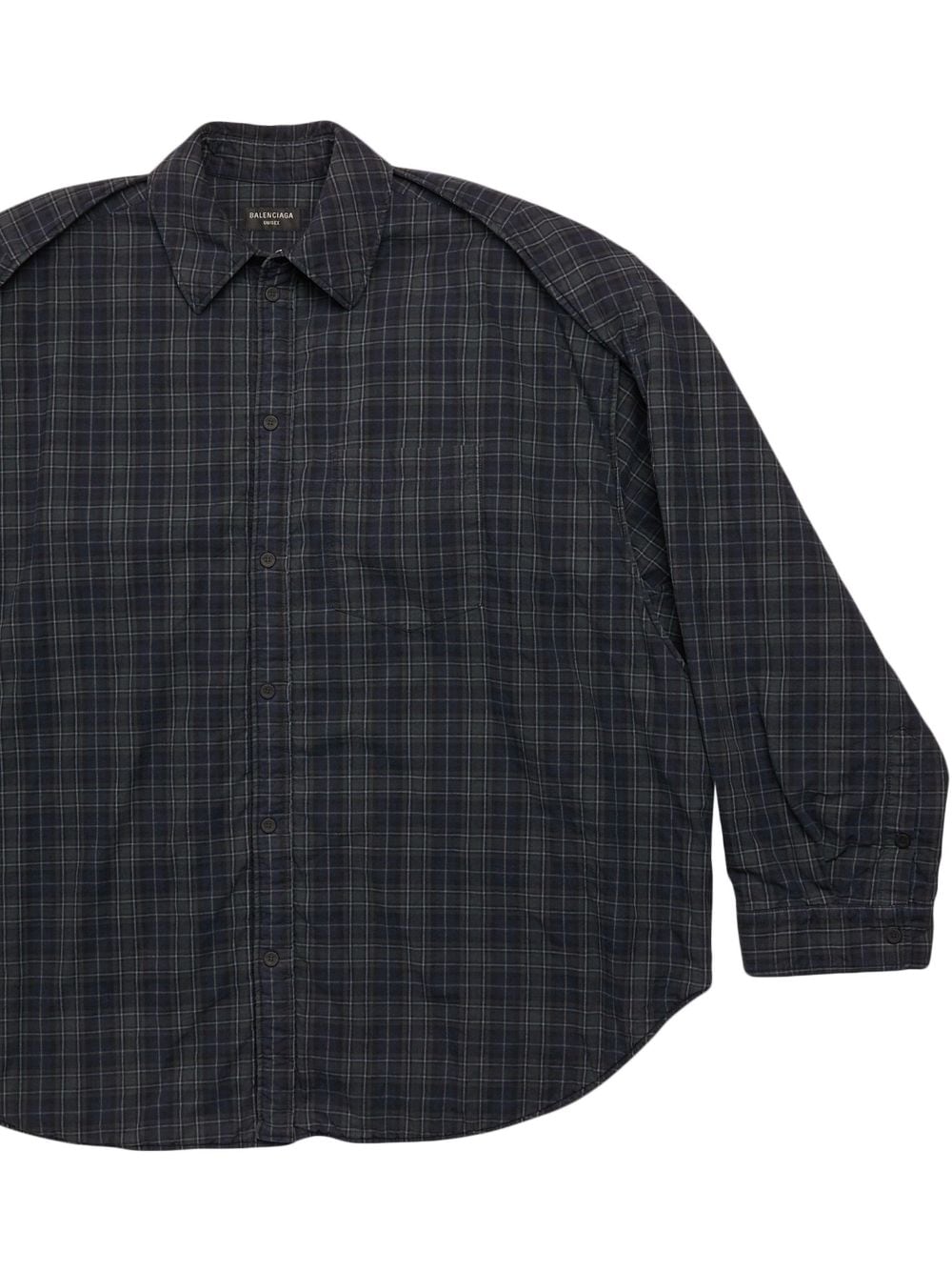 Checked flannel shirt