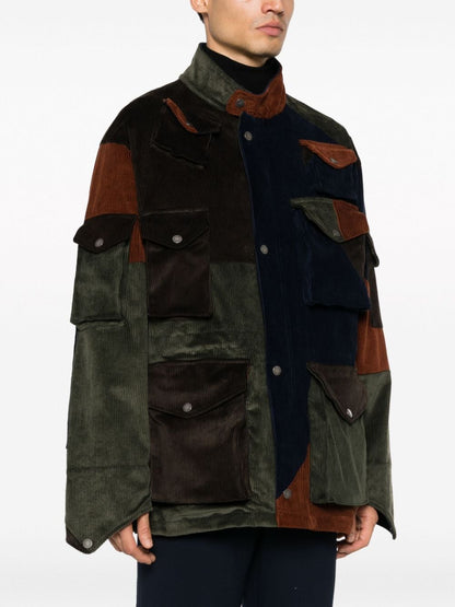 Corduroy field jacket