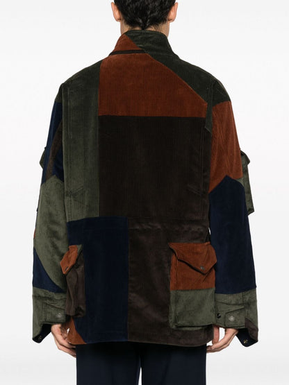 Corduroy field jacket