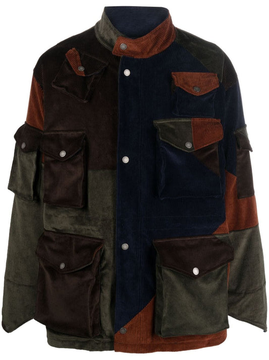 Corduroy field jacket