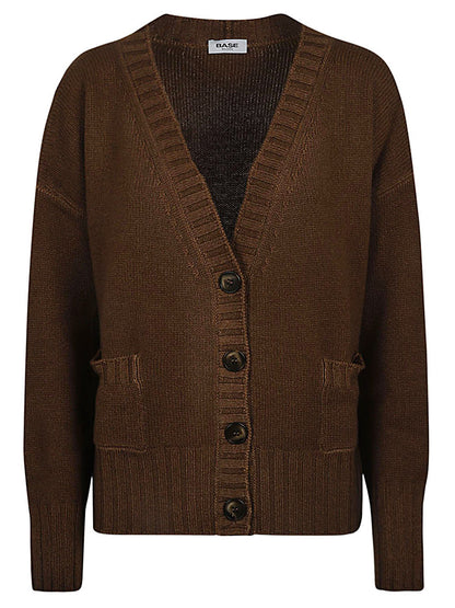 Wool v-necked cardigan