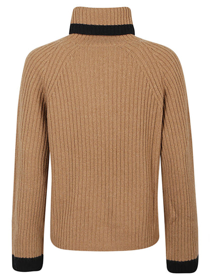 Cashmere turtleneck sweater