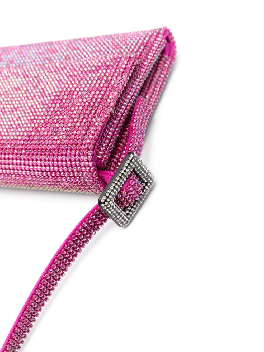 Vittissima la petite crystal-embellished clutch bag