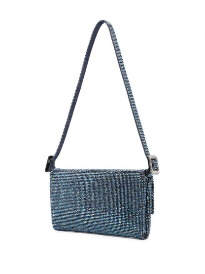 Vittissima la petite crystal-embellished clutch bag