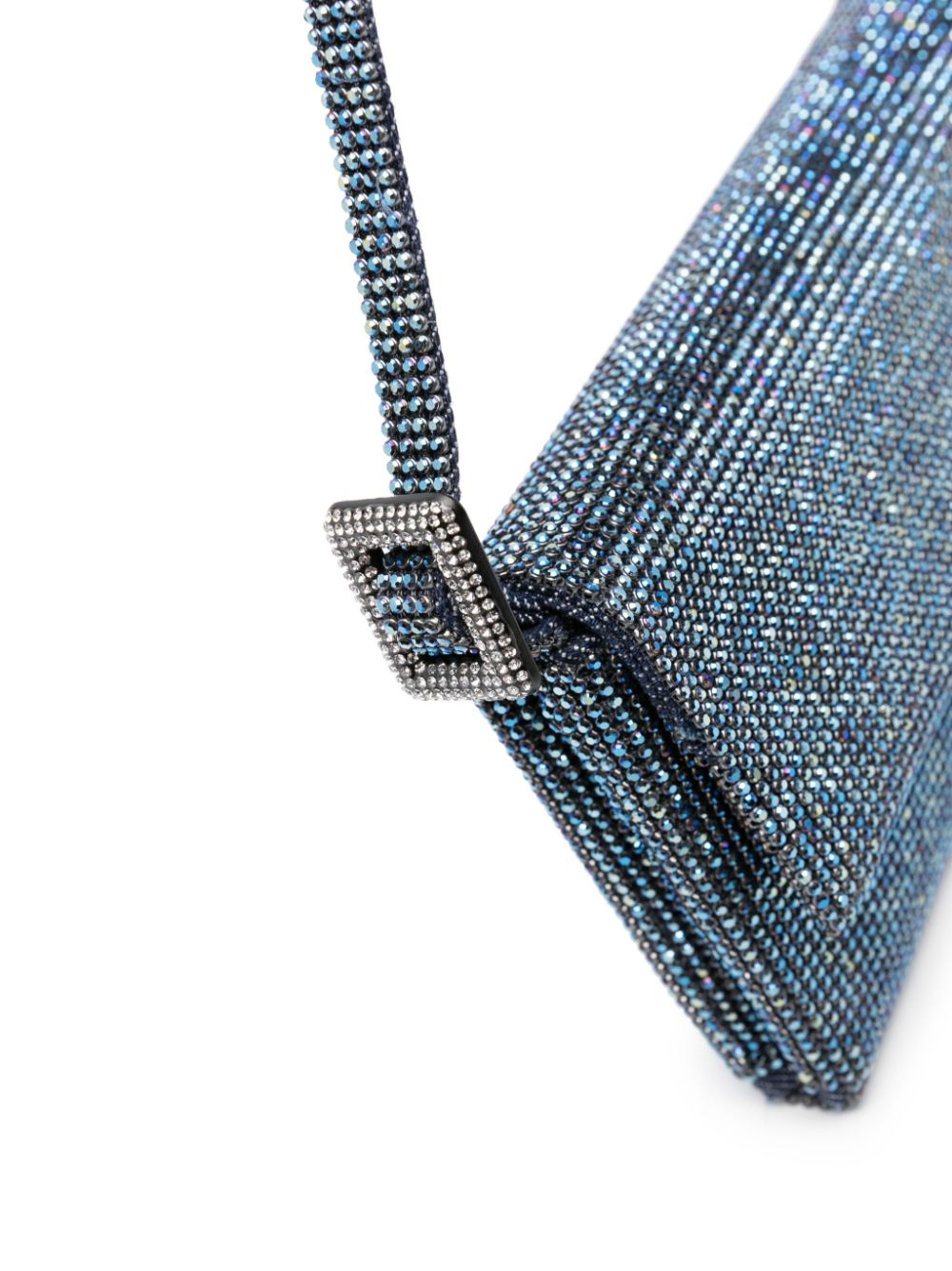 Vittissima la petite crystal-embellished clutch bag